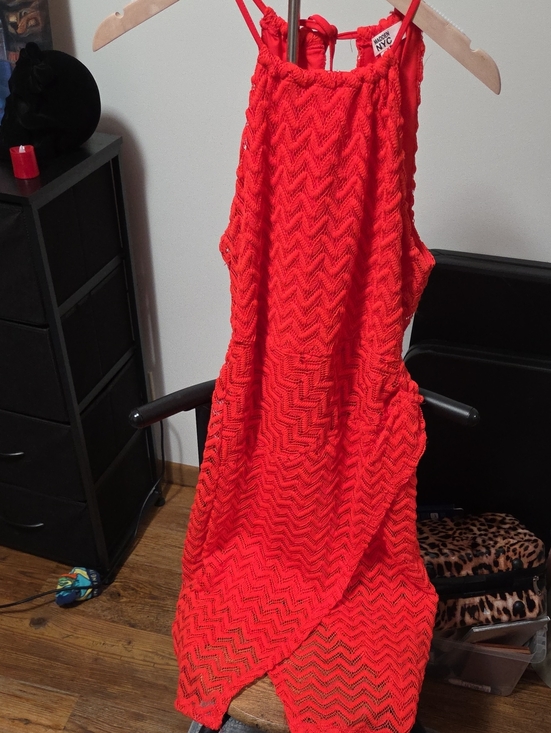 Dresses & Skirts - Madden NYC Bodycon Orange red Dress /Worn once/ too small in perfect condition